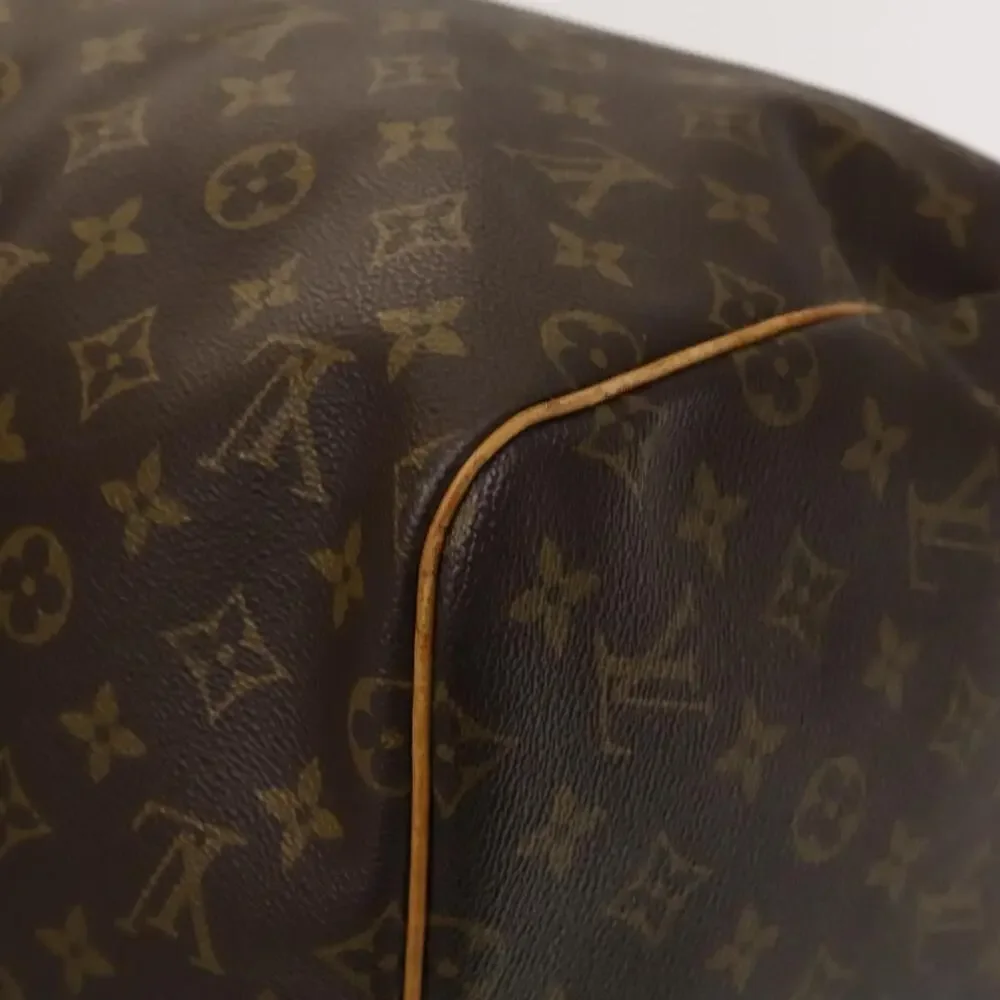 LOUIS VUITTON Monogram Keepall 55 Boston Bag M41424